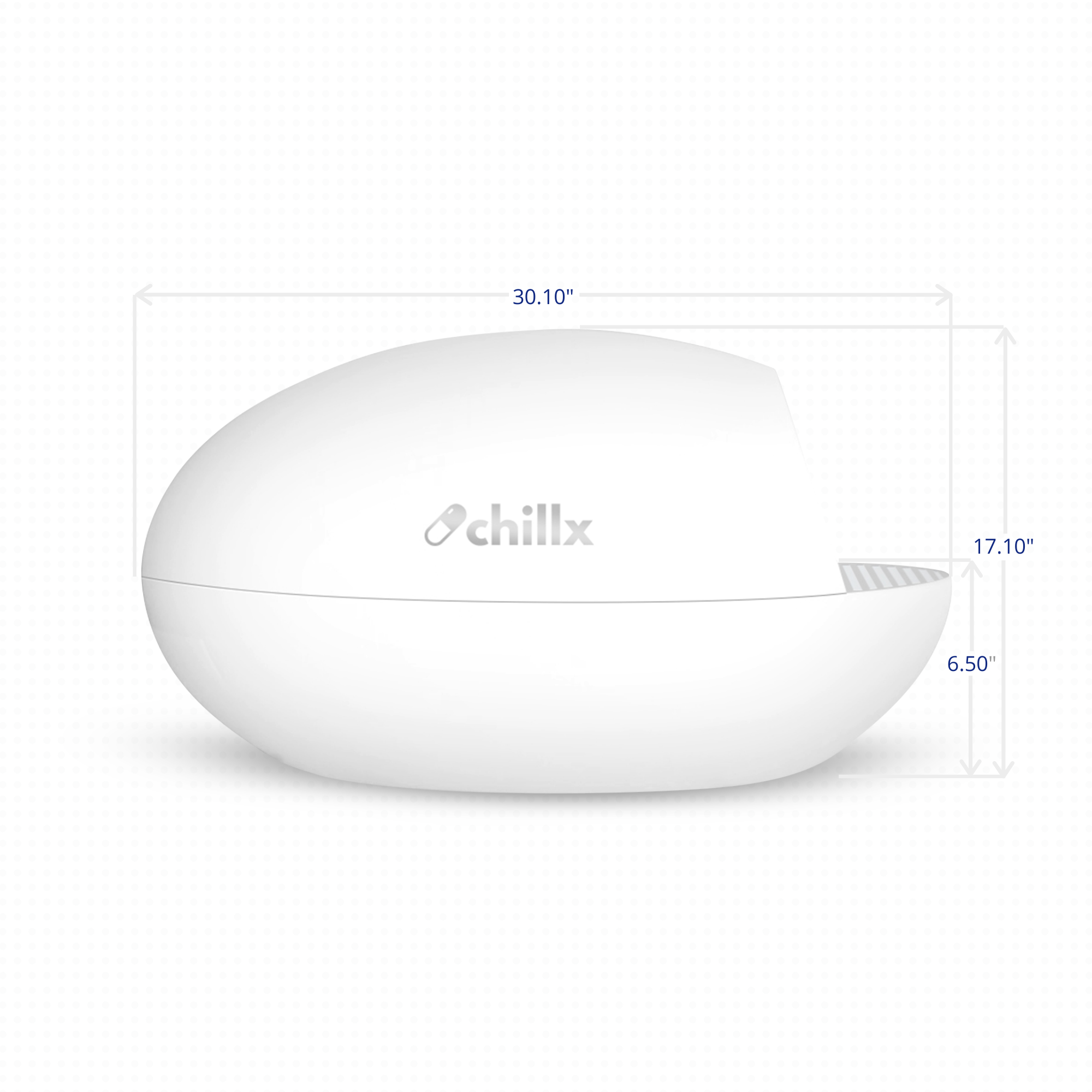 Egg shaped litter sales box